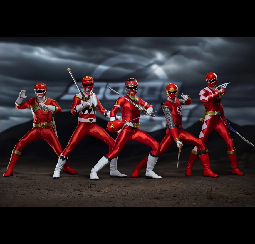 In Stock Soosootoys SST-074 Super Sentai Red Ranger 1/6 Action Figure