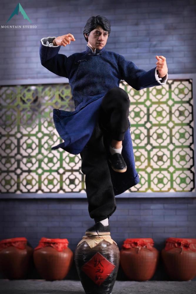 IN STOCK Mountain Studio Drunken Fist 1/12 Jackie Chan Action Figure