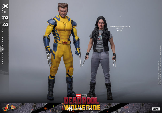 IN STOCK Hot Toys MMS781 Deadpool & Wolverine X-23 1/6 Action Figure