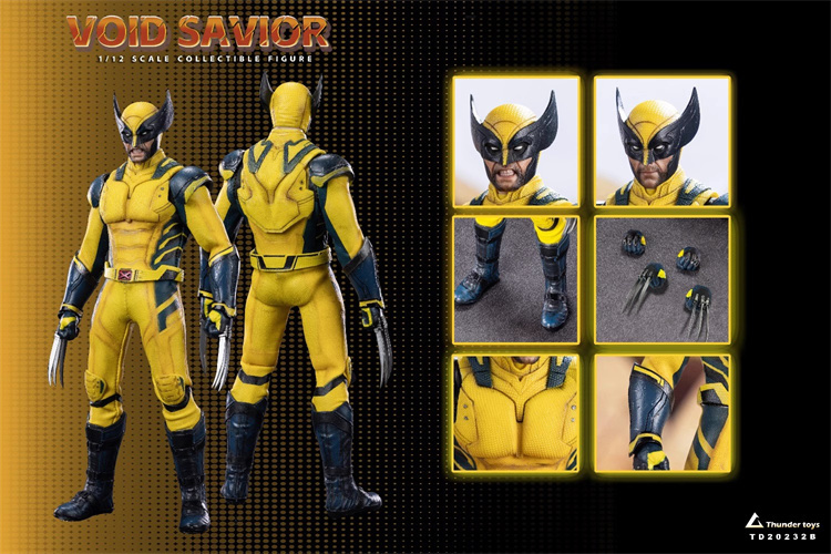 IN STOCK  Thunder Toy TD20232 A/B/C 1/12 Void Savior 6" Male Action Figure Model