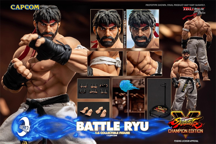 IN STOCK ICONIQ STUDIOS IQGS-06 Street Fighter Ryu Battle Edition