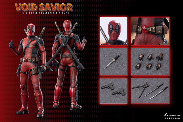 IN STOCK  Thunder Toy TD20232 A/B/C 1/12 Void Savior 6" Male Action Figure Model
