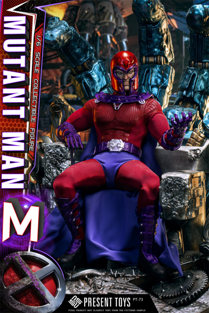 IN STOCK PRESENT TOYS PT-sp72 1/6 X Men Magneto Male Action Figure Model Toy