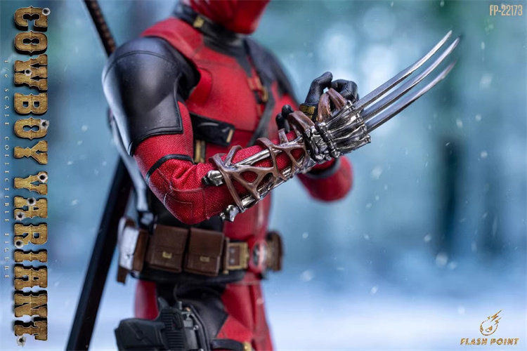 In Stock Flashpoint Studio FP-22173 1/6 Cowboy Deadpool Action Figure Model Toy