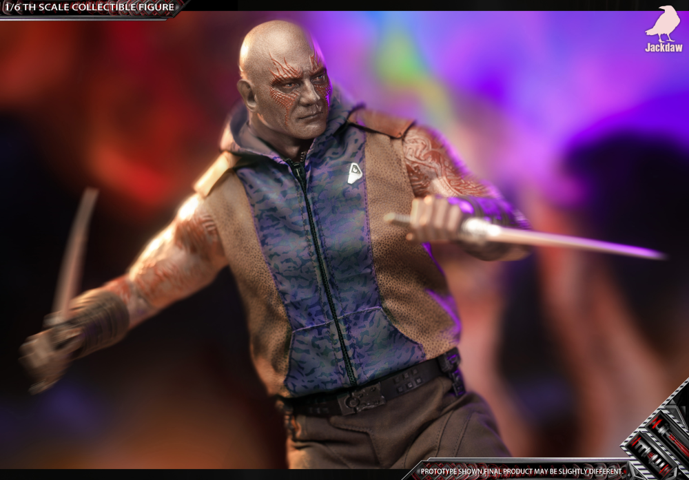 In Stock  Jackdaw JD013 1/6 Guardians of the Galaxy Drax the Destroyer Figure