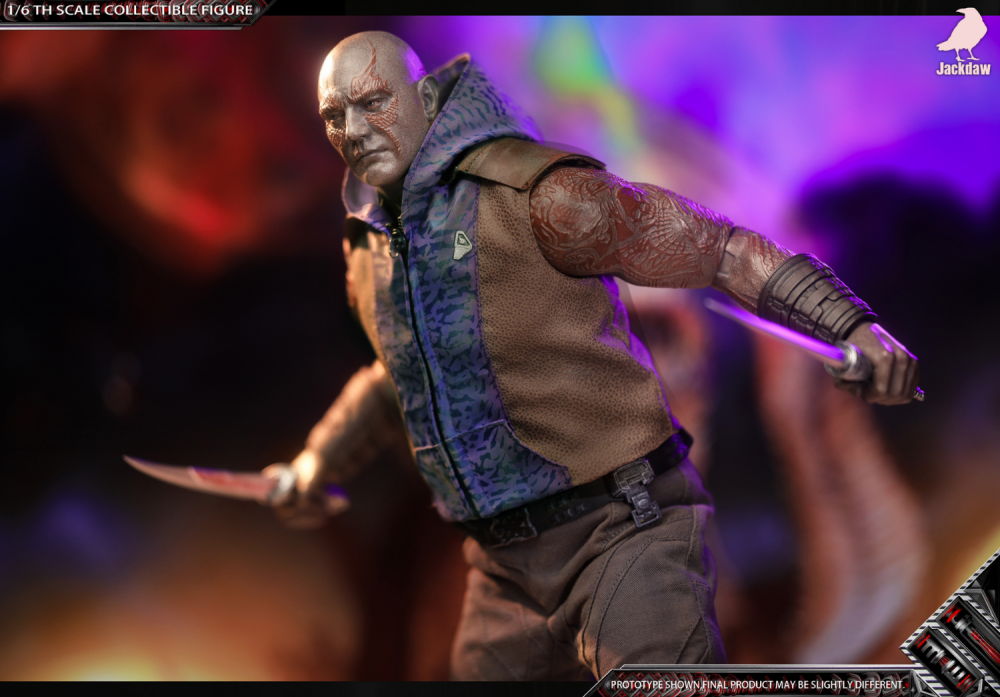 In Stock  Jackdaw JD013 1/6 Guardians of the Galaxy Drax the Destroyer Figure