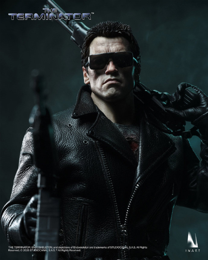 【Pre-order】 INART's "Terminator" Ag-A031 T-800  1/6 collectible action figure of Arnold Schwarzenegger