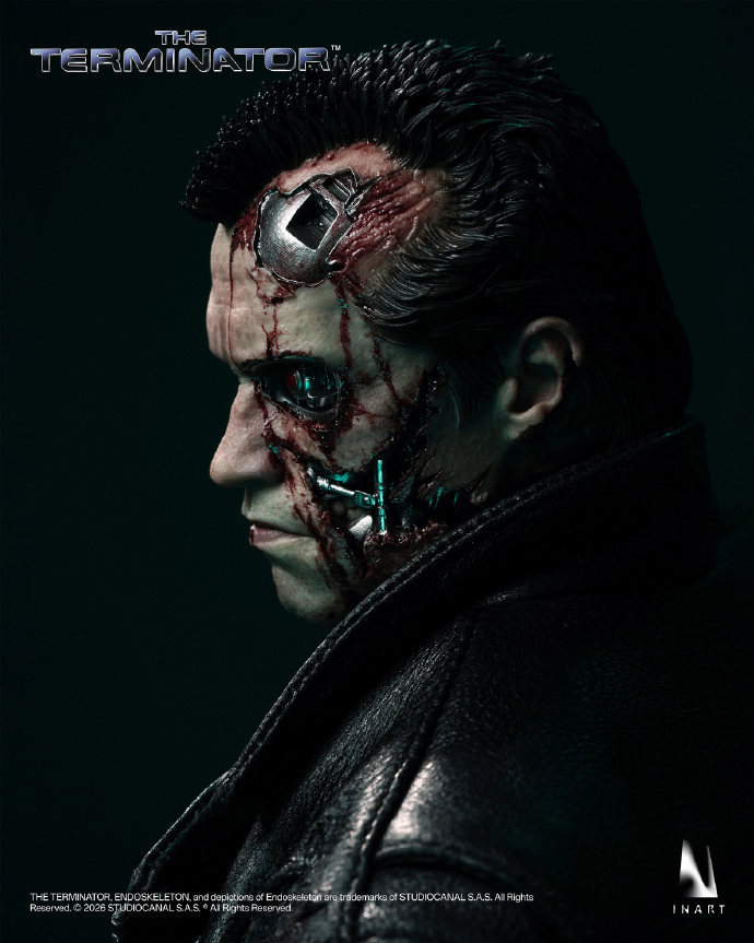 【Pre-order】 INART's "Terminator" Ag-A031 T-800  1/6 collectible action figure of Arnold Schwarzenegger