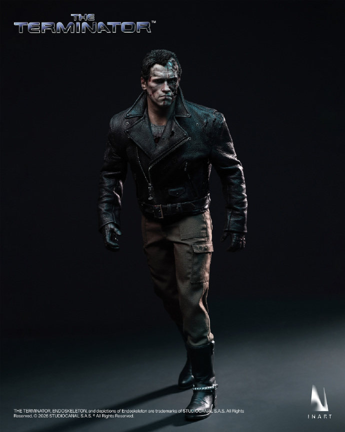 【Pre-order】 INART's "Terminator" Ag-A031 T-800  1/6 collectible action figure of Arnold Schwarzenegger