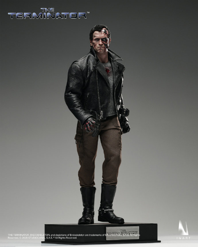 【Pre-order】 INART's "Terminator" Ag-A031 T-800  1/6 collectible action figure of Arnold Schwarzenegger