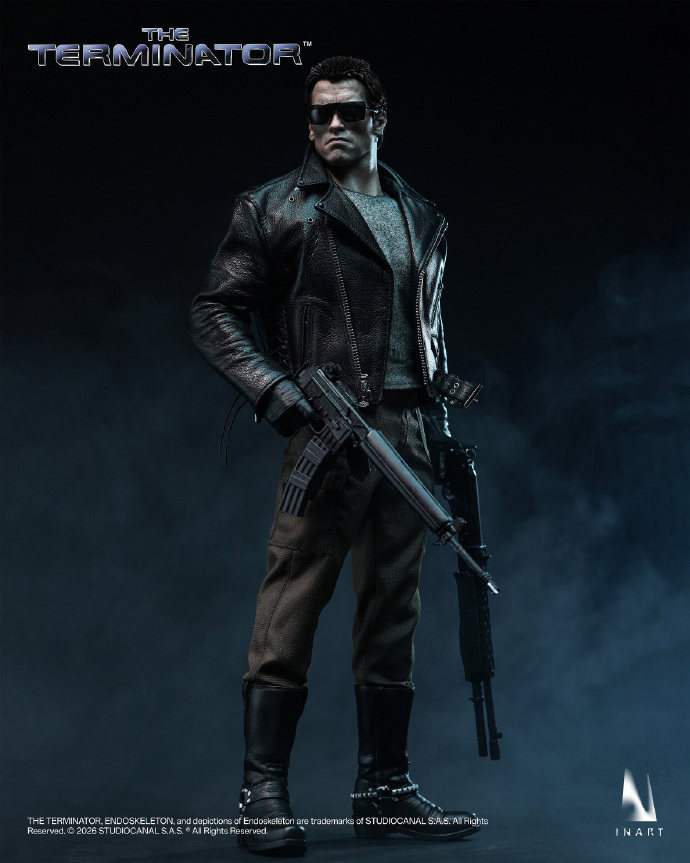 【Pre-order】 INART's "Terminator" Ag-A031 T-800  1/6 collectible action figure of Arnold Schwarzenegger