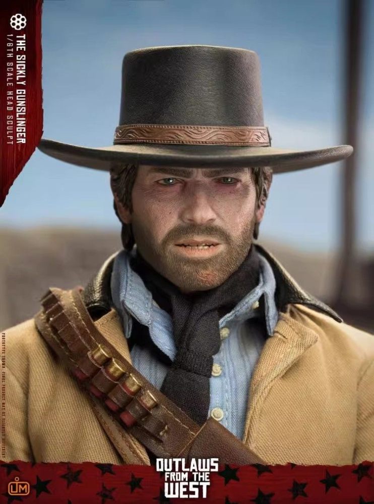 In Stock LIMTOYS Red Dead Redemption 1/6 Arthur Morgan Action Figure Head Sculpt