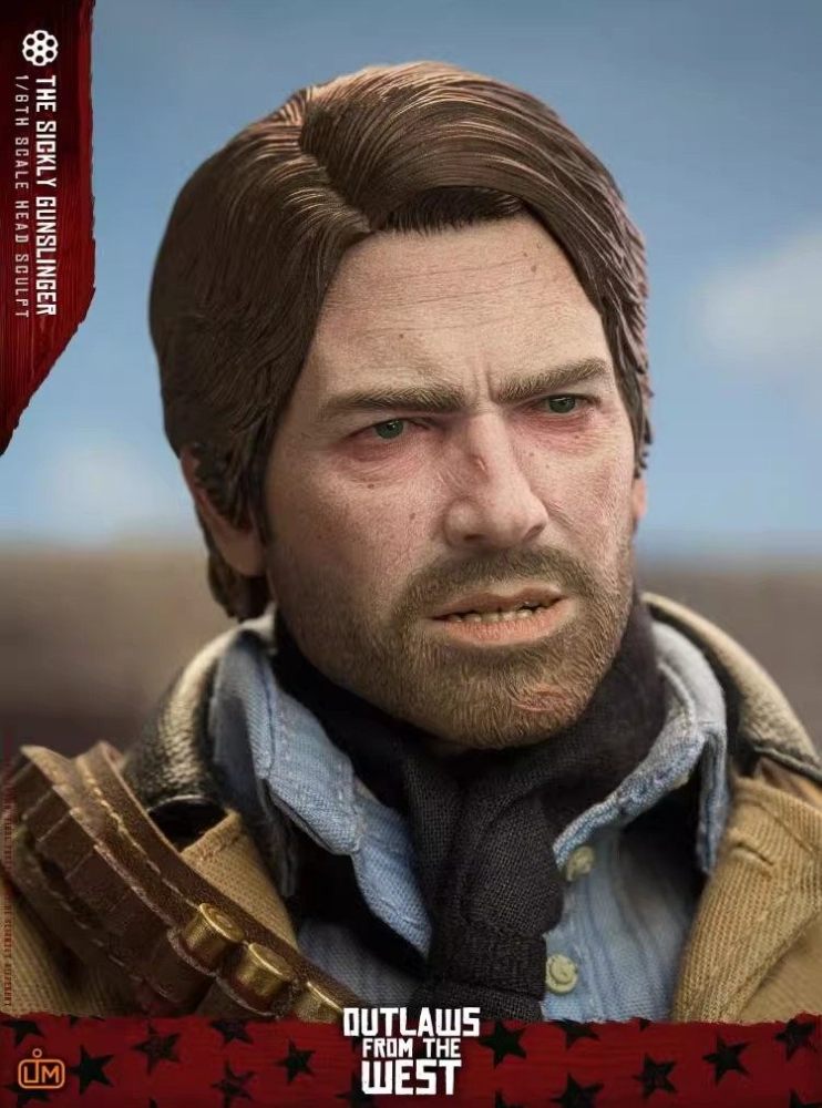 In Stock LIMTOYS Red Dead Redemption 1/6 Arthur Morgan Action Figure Head Sculpt