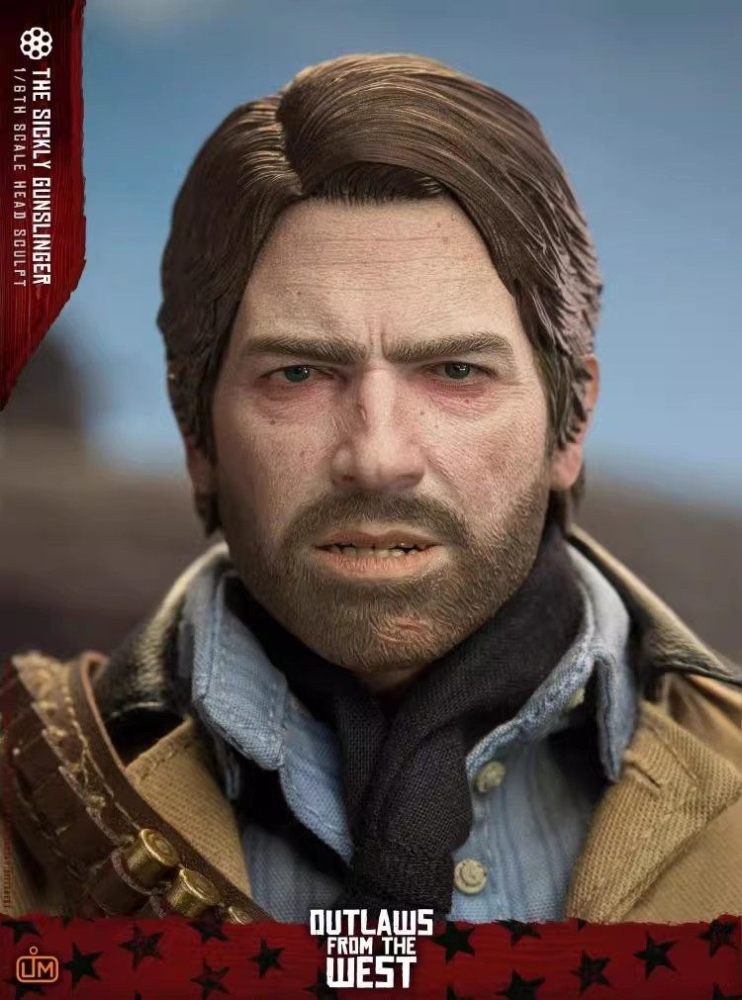 In Stock LIMTOYS Red Dead Redemption 1/6 Arthur Morgan Action Figure Head Sculpt