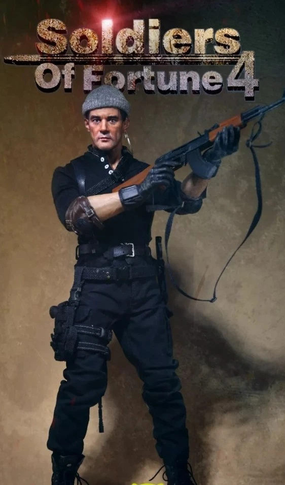 In Stock  1/6 ART Figures AF023 Soldiers Of Fortune 4 Action Figure Collectible Toy
