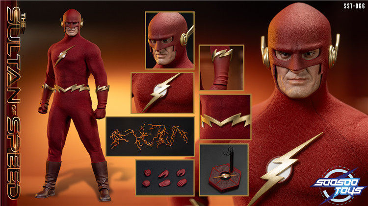 Ready ! Soosootoys SST-066 1/6 The Sultan of Speed Collectible Action Figure
