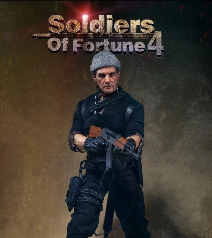 In Stock  1/6 ART Figures AF023 Soldiers Of Fortune 4 Action Figure Collectible Toy