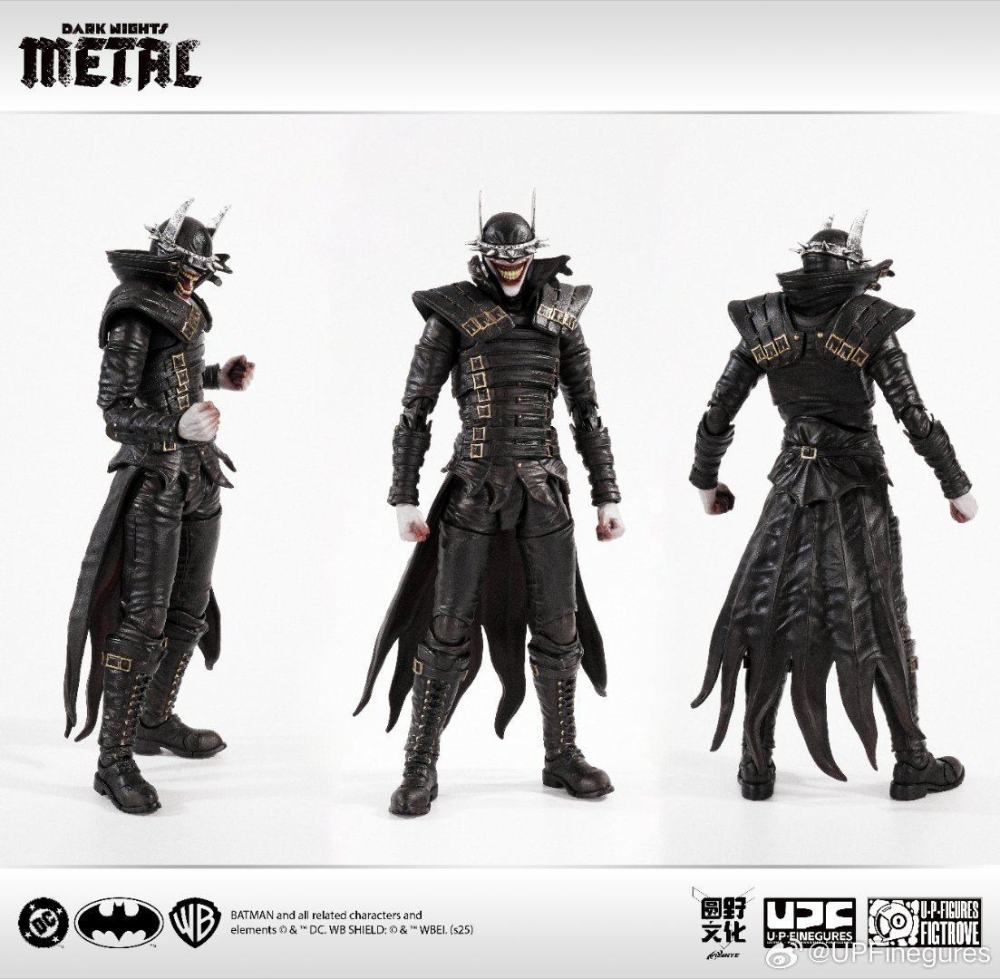 IN STOCK   LPZZ 1/12 Dark Knight Metal The Batman Who Laughs Action Figure Model
