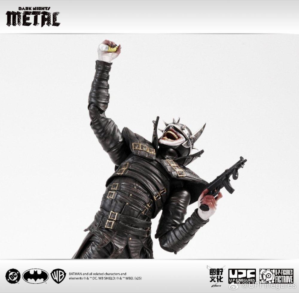IN STOCK   LPZZ 1/12 Dark Knight Metal The Batman Who Laughs Action Figure Model