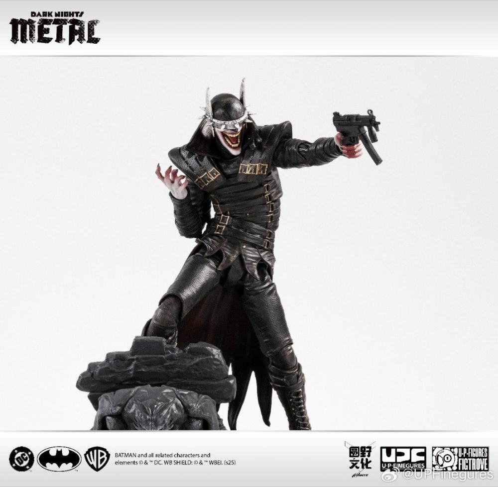 IN STOCK   LPZZ 1/12 Dark Knight Metal The Batman Who Laughs Action Figure Model
