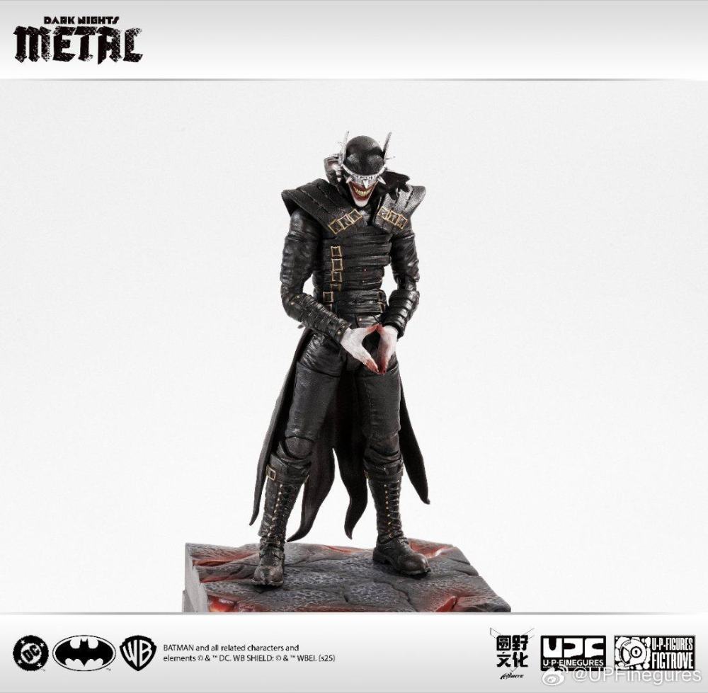 IN STOCK   LPZZ 1/12 Dark Knight Metal The Batman Who Laughs Action Figure Model