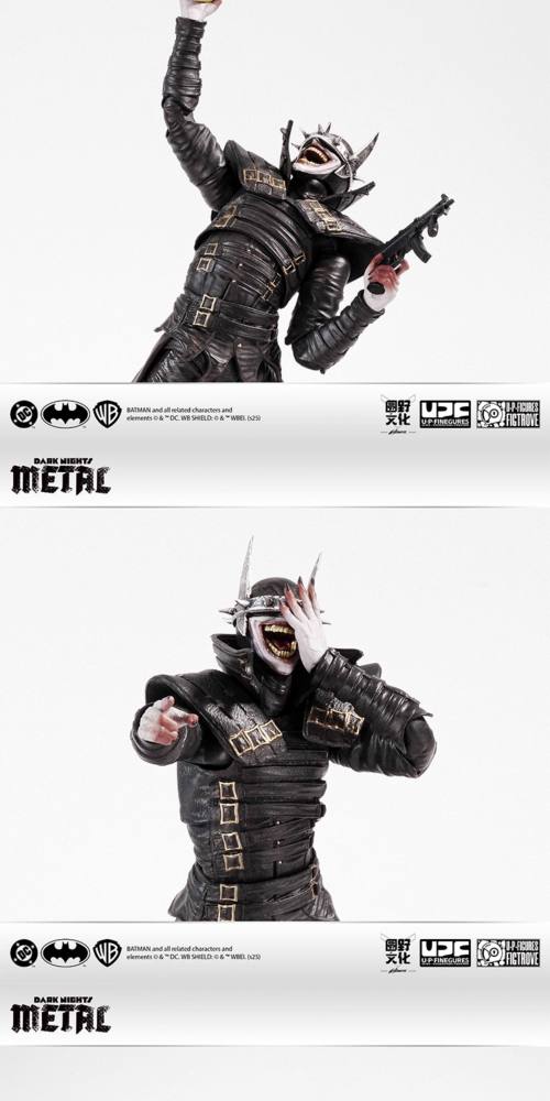 IN STOCK   LPZZ 1/12 Dark Knight Metal The Batman Who Laughs Action Figure Model