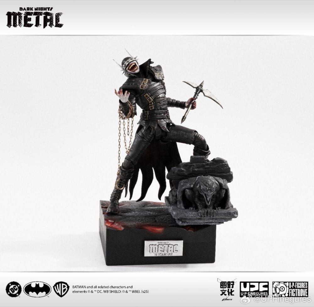 IN STOCK   LPZZ 1/12 Dark Knight Metal The Batman Who Laughs Action Figure Model