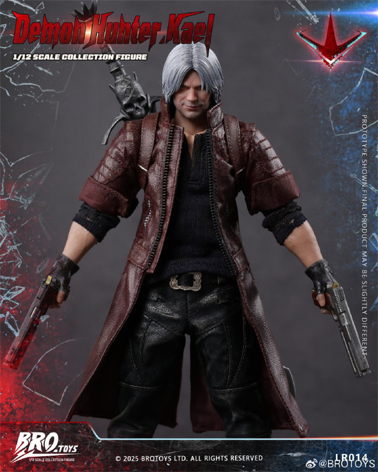 [Pre-order]  BROTOYS 1/12 Demon Hunter Karl LR014 Action Figure