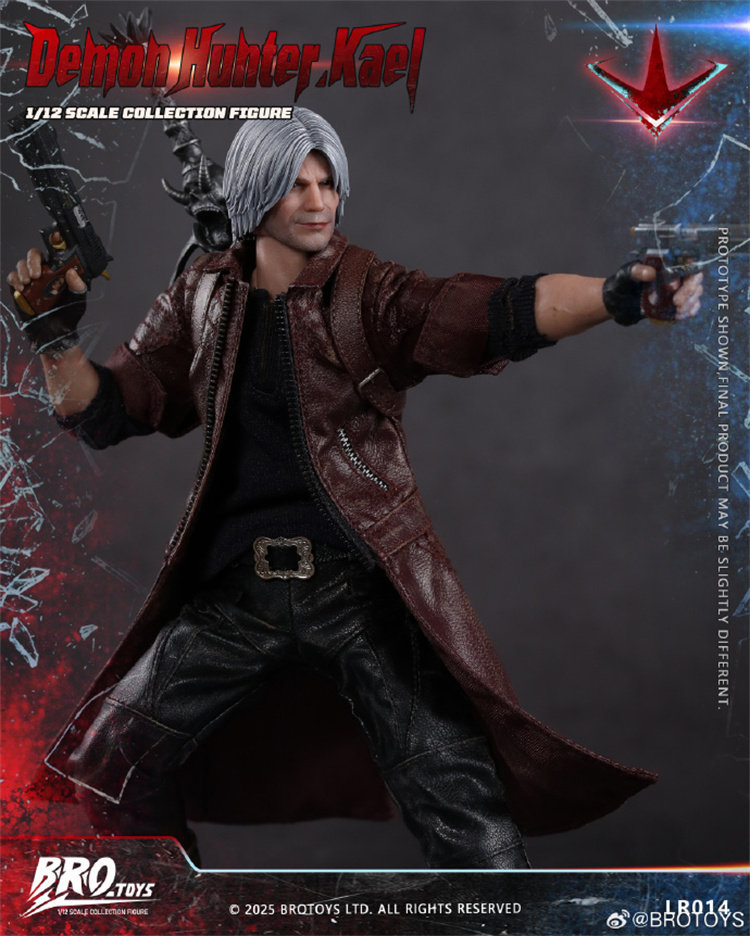 [Pre-order]  BROTOYS 1/12 Demon Hunter Karl LR014 Action Figure