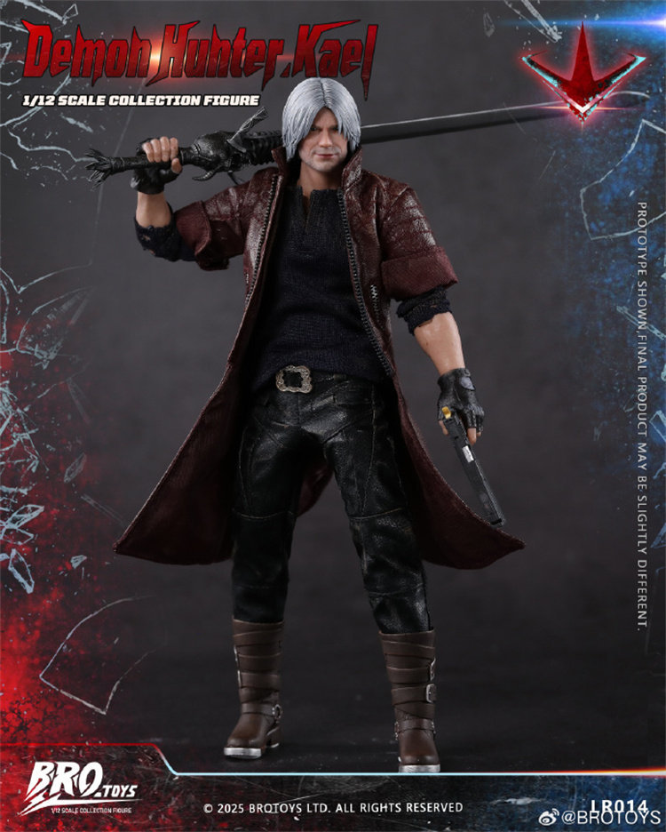 [Pre-order]  BROTOYS 1/12 Demon Hunter Karl LR014 Action Figure