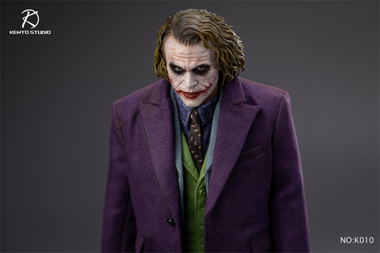 In Stock Kento Studio K010 1/6 Joker Purple Coat Set