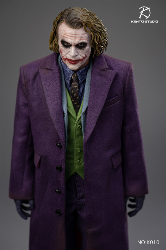 In Stock Kento Studio K010 1/6 Joker Purple Coat Set