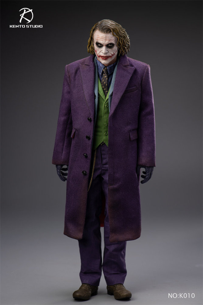 In Stock Kento Studio K010 1/6 Joker Purple Coat Set