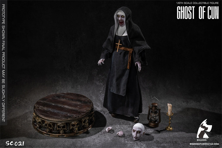 In Stock BIGDOG STUDIO SC021 1/6 Spirit Nun Action Figure