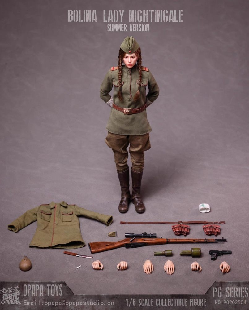 In Stock OPAPA Toys PG202502 PG202504 PG202505 1/6 COD Bolina Lady Nightingale Figure