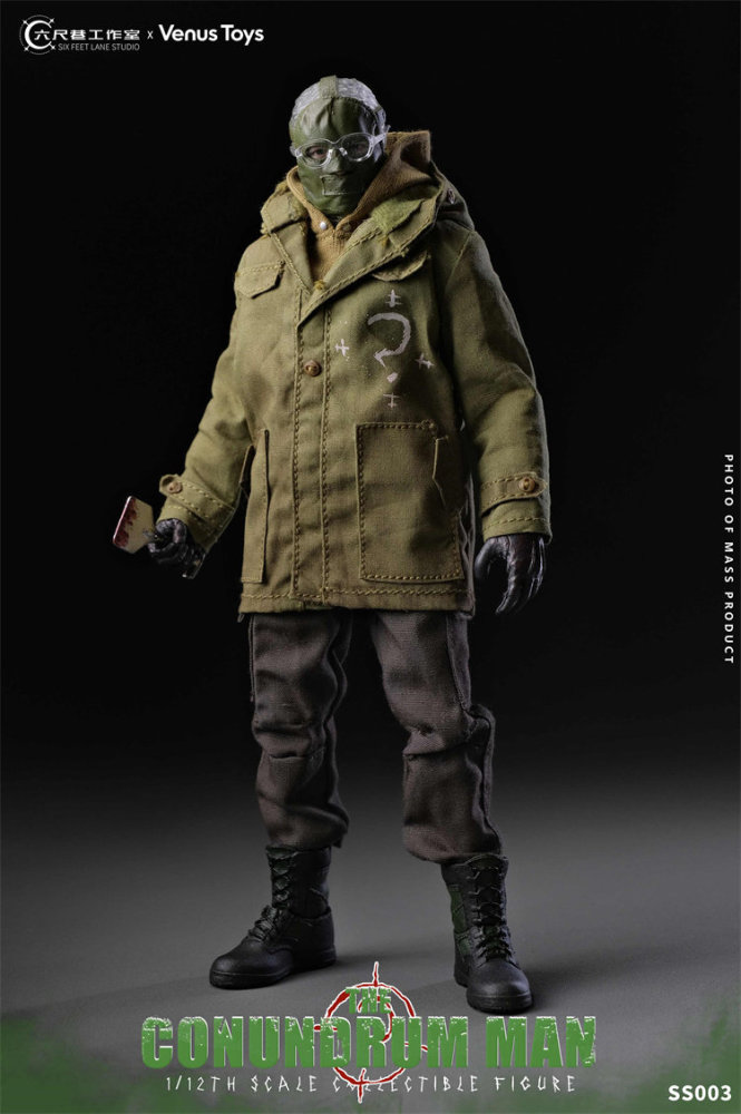 IN STOCK Six Feet Lane Studio SS003 1/12 The Conundrum Man 6" Action Figure