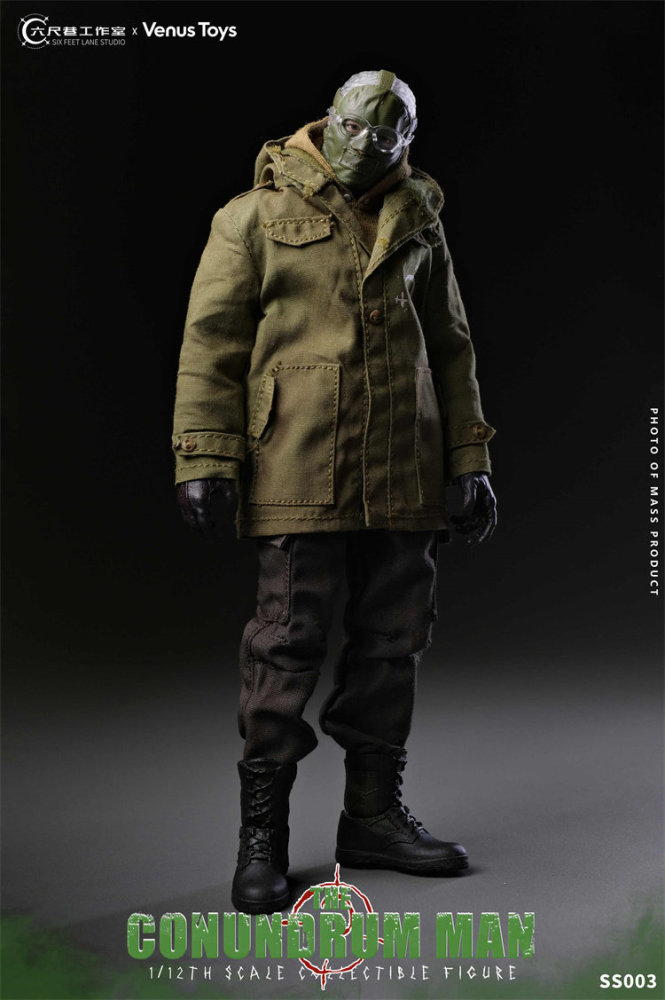 IN STOCK Six Feet Lane Studio SS003 1/12 The Conundrum Man 6" Action Figure