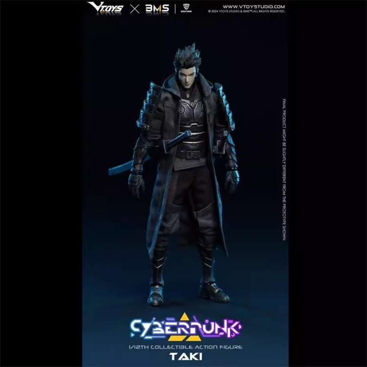 IN STOCK VTOYS VSD010 1/12 Cyberpunk Samurai Taki 6" Male Action Figure Model Toy