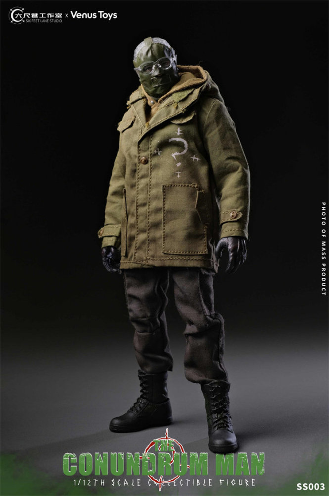 IN STOCK Six Feet Lane Studio SS003 1/12 The Conundrum Man 6" Action Figure