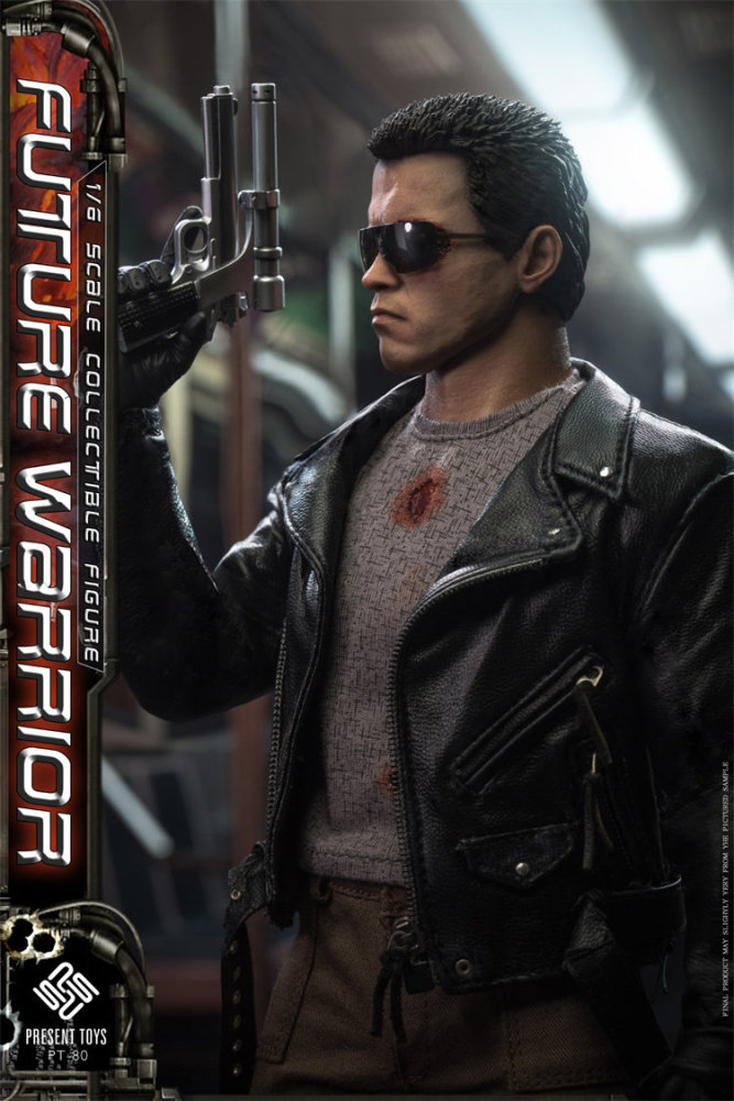 IN STOCK PRESENT TOYS PT-sp80 1/6 Future Warrior T800 Arnold Action Figure