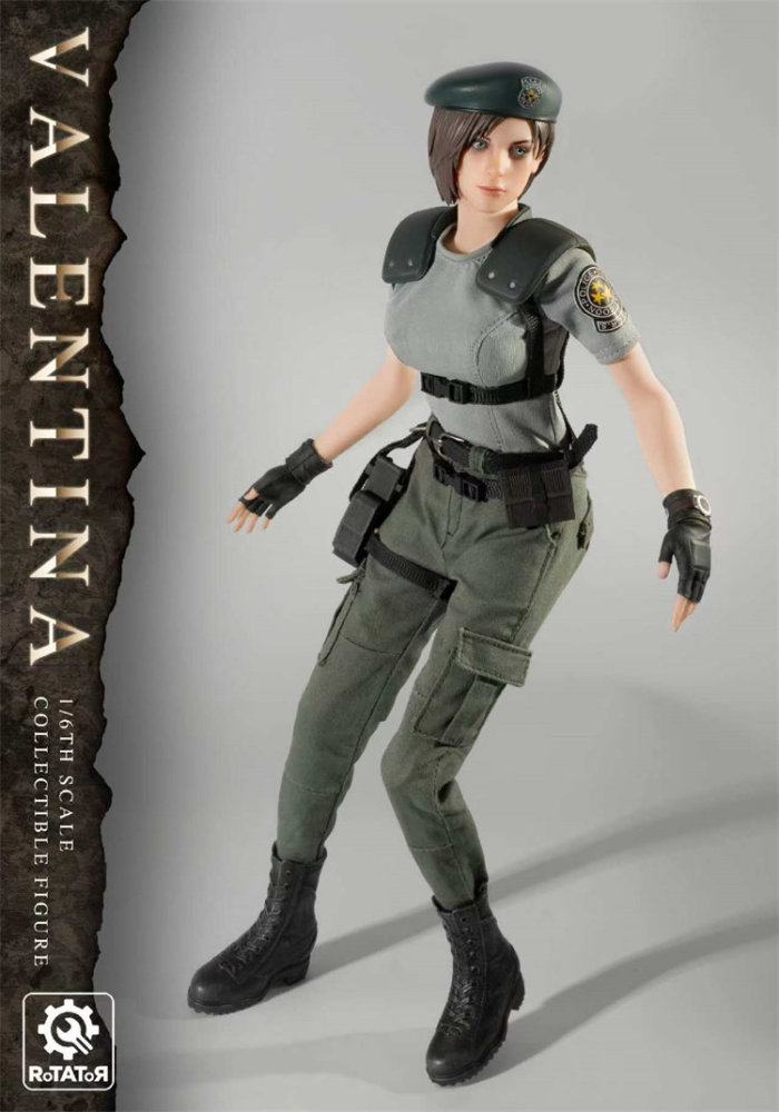 IN STOCK Rotator toys RT001 1/6 Resident Zombie Evil Crisis Jill Action Figure