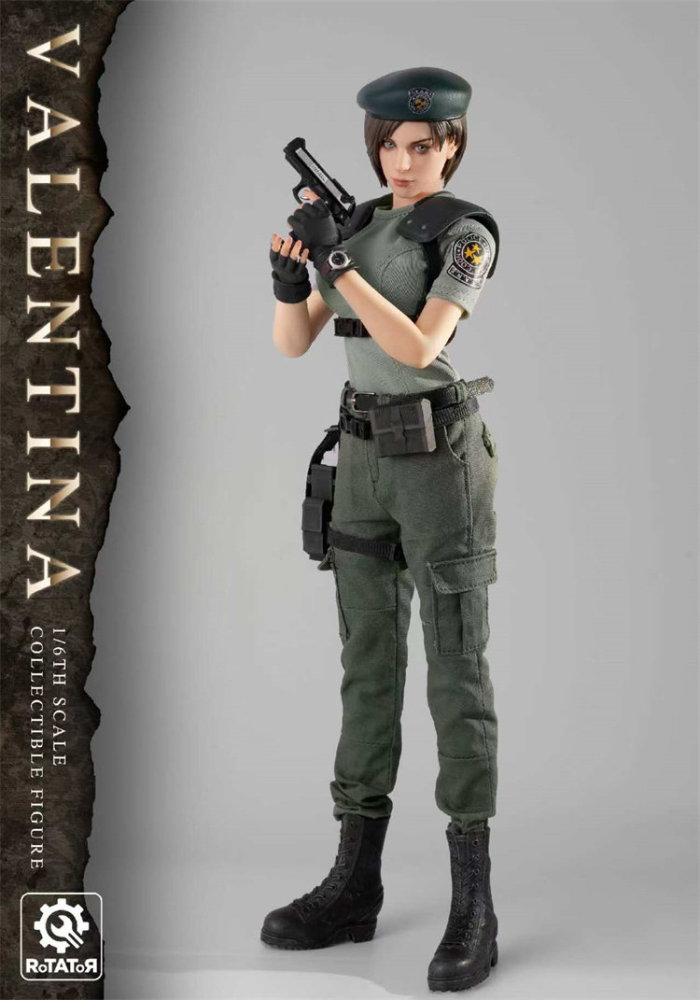IN STOCK Rotator toys RT001 1/6 Resident Zombie Evil Crisis Jill Action Figure