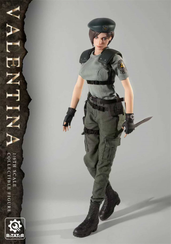 IN STOCK Rotator toys RT001 1/6 Resident Zombie Evil Crisis Jill Action Figure