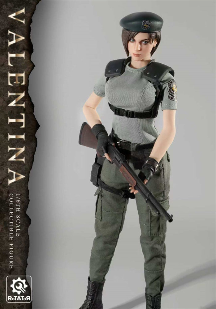 IN STOCK Rotator toys RT001 1/6 Resident Zombie Evil Crisis Jill Action Figure