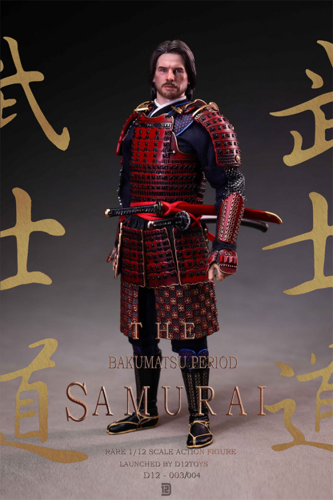 IN STOCK  D12TOYS 1/12 The Bakumatsu Period Samurai Tom Cruise Action Figure D12004 Deluxe
