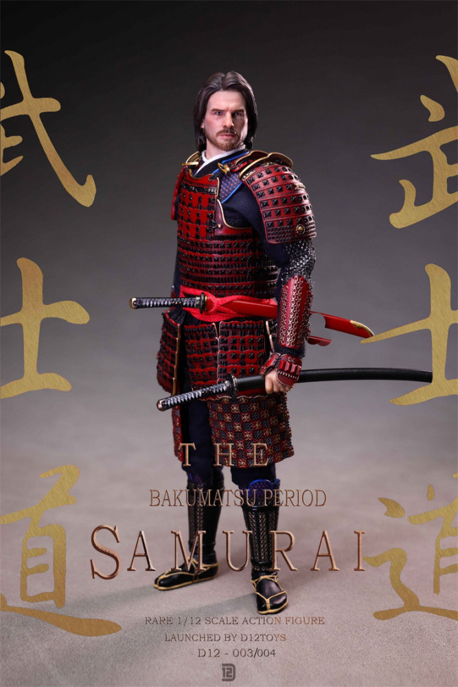 IN STOCK  D12TOYS 1/12 The Bakumatsu Period Samurai Tom Cruise Action Figure D12004 Deluxe