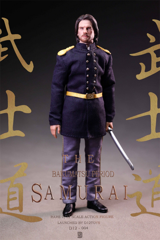 IN STOCK  D12TOYS 1/12 The Bakumatsu Period Samurai Tom Cruise Action Figure D12004 Deluxe