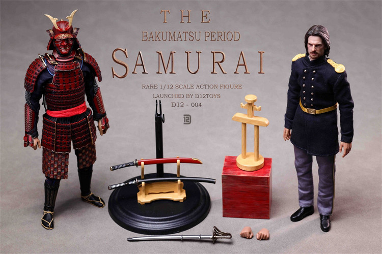IN STOCK  D12TOYS 1/12 The Bakumatsu Period Samurai Tom Cruise Action Figure D12004 Deluxe