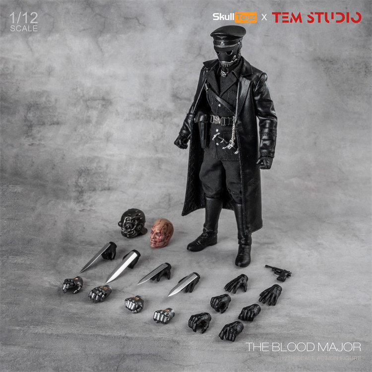 IN STOCK Tem Studio X Skull Toyz 1/12 Hell Flame Killer Karl Ruprect Kroenen TEMS002 NEW