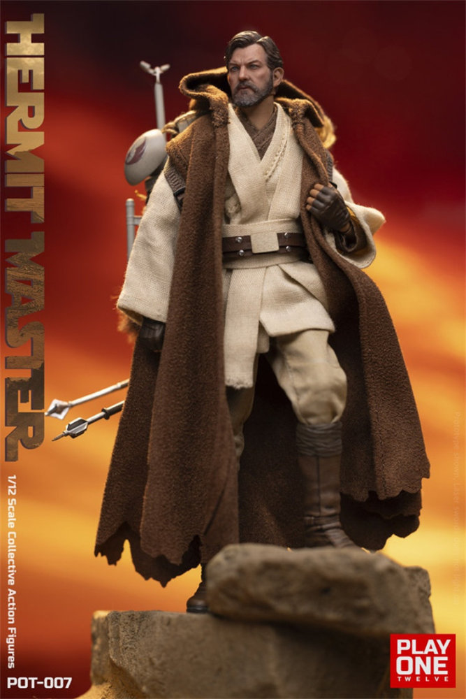 IN STOCK  Play One twelve POT-007 1/12 Hermit Master 6" Action Figure Model Toy